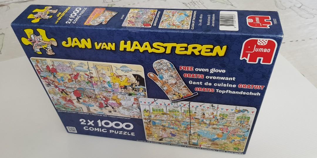 Forensische geneeskunde Mars industrie 2 IN 1 Jigsaw Puzzle 1000 pieces Jan Van Haasteren, Hobbies & Toys, Toys &  Games on Carousell