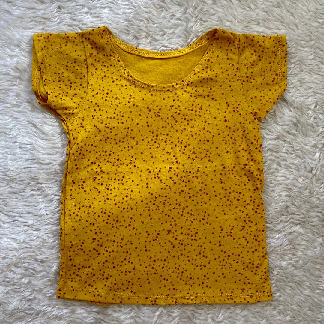 2pc Girls Top Glitter/Heart (Category: Babies & Kids Fashion) located in Quezon City. Submitted by ccvill (Listing ID 1047662164, Image 2). Description: New! can fit from ages 3-5yrs old 🌏 i use eco-friendly paper wraps for packaging to lessen the usage of plastic on plastic 🌏.