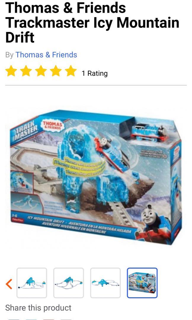 Thomas and friends trackmaster icy mountain drift shop