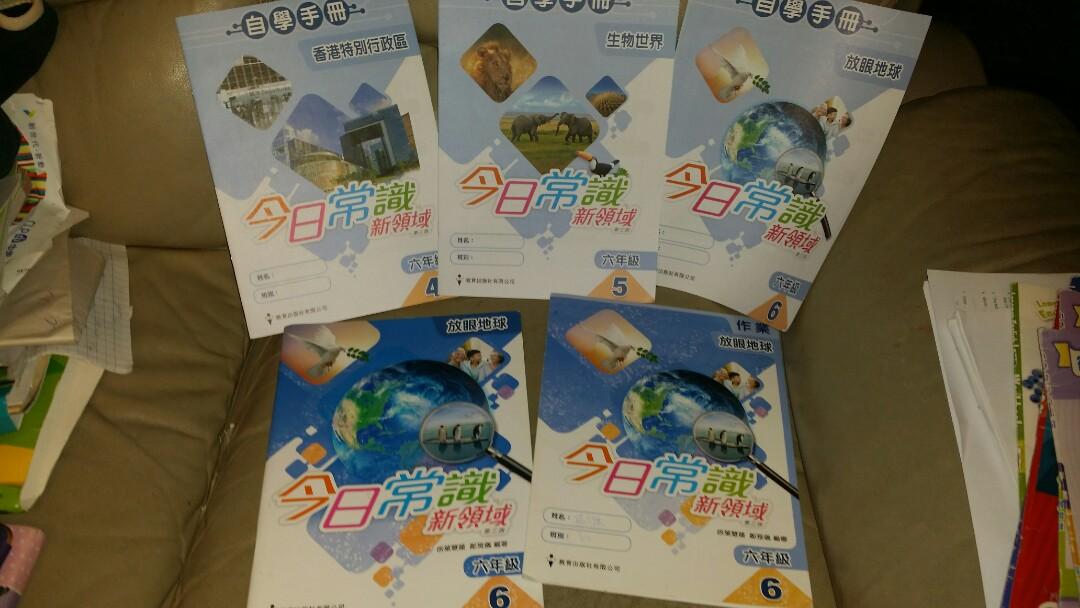 19年版 小六 今日常識新領域 第6册 加100 全新4 5 6自學手册 全部五本計 作業曾做了 屯門交收 其他 其他 Carousell