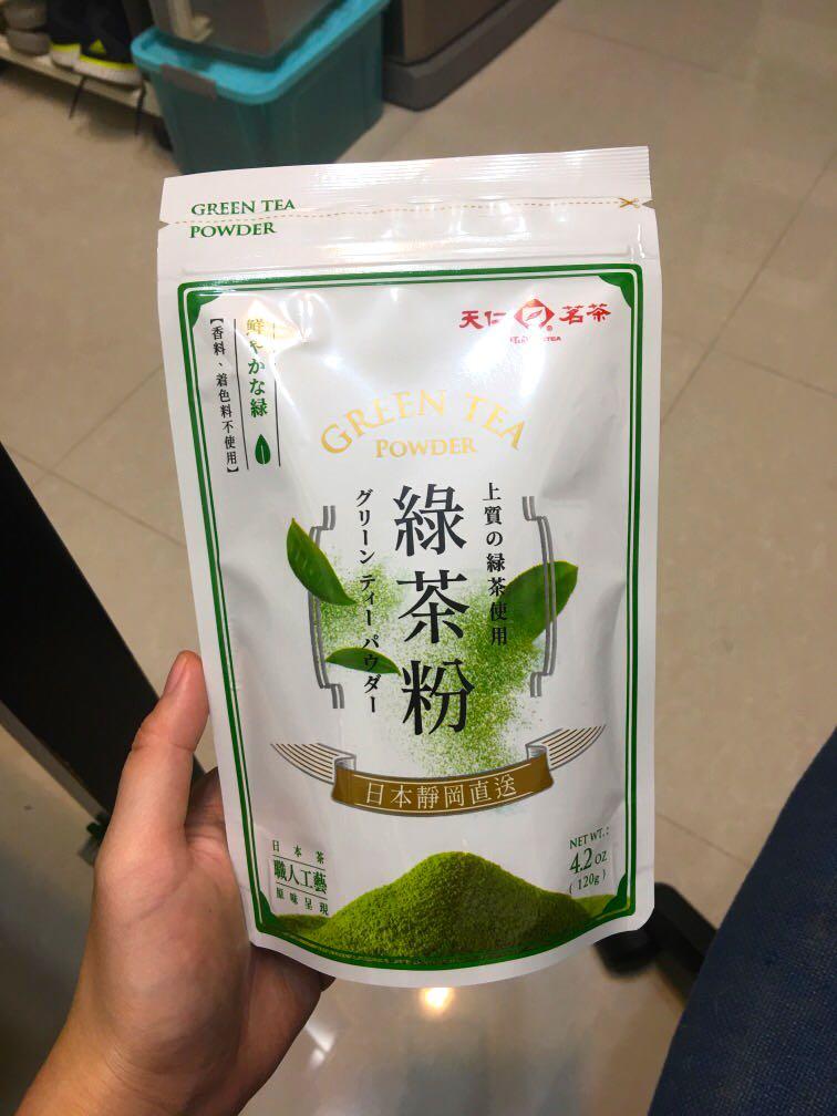 天仁茗茶綠茶粉靜岡日本茶green Tea Powder 抹茶粉 嘢食 嘢飲 非酒精類飲品 Carousell