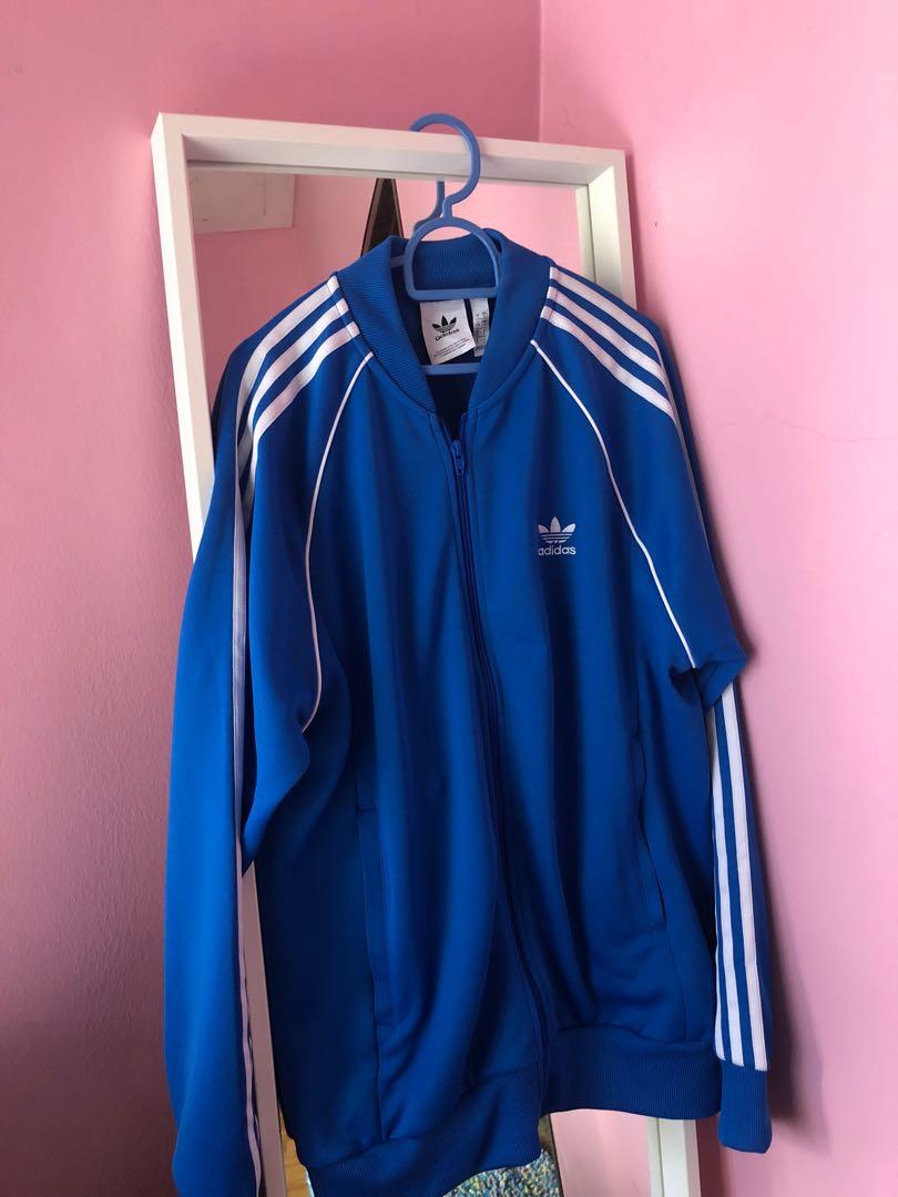 Adidas SST Jacket, Men's Fashion, Bottoms, Joggers on Carousell