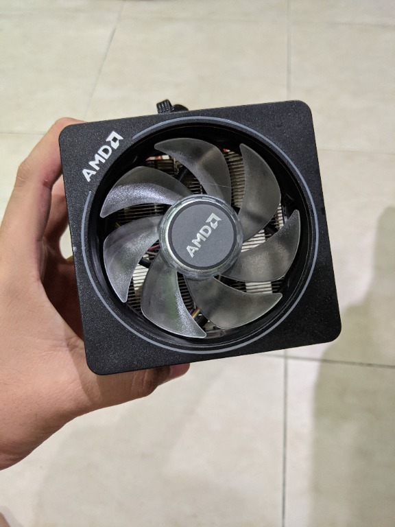 AMD Wraith Prism LED RGB Cooler Fan + Thermal Paste, Computers & Tech