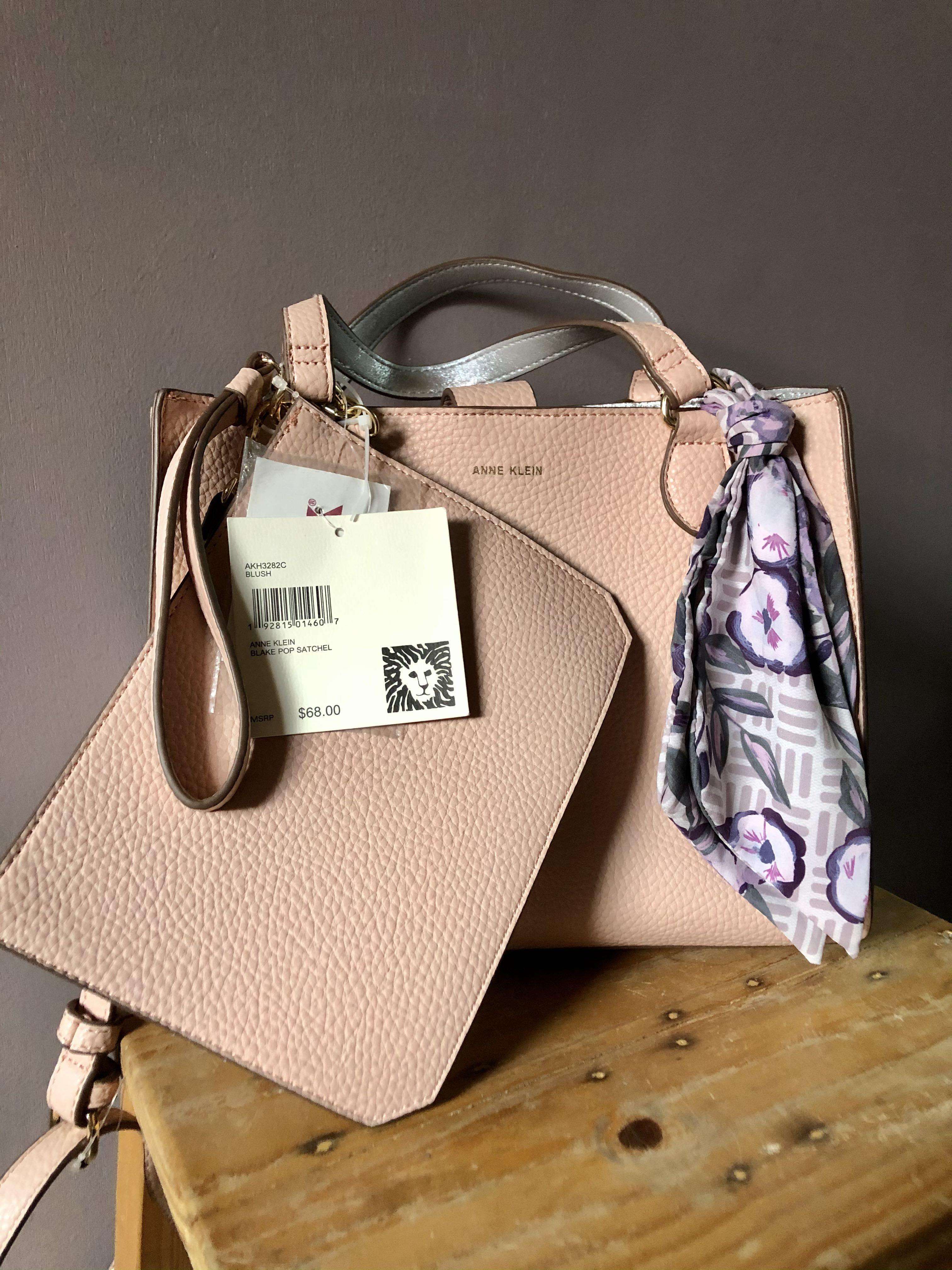 Anne Klein Blake Pop Satchel 2024 favors