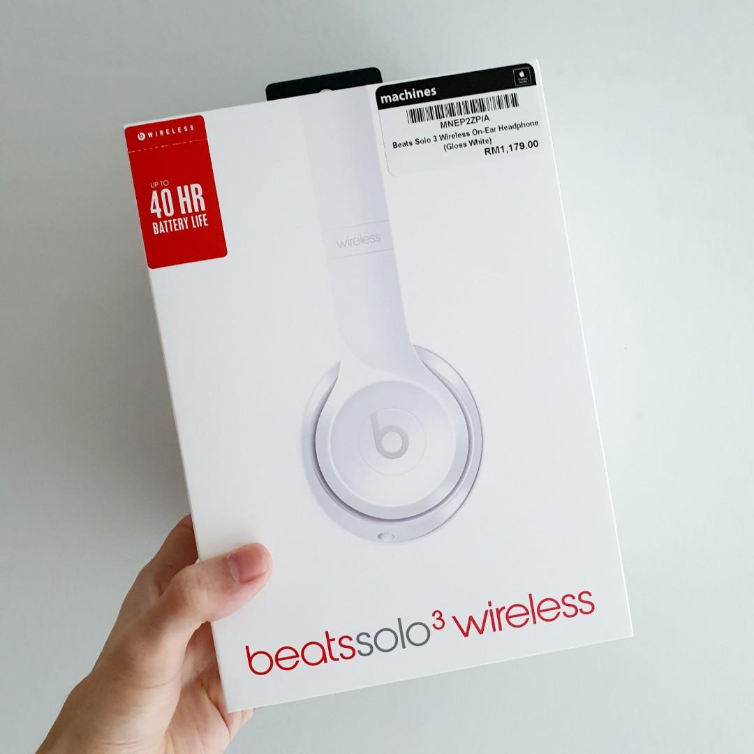 beats solo 3 wireless open box