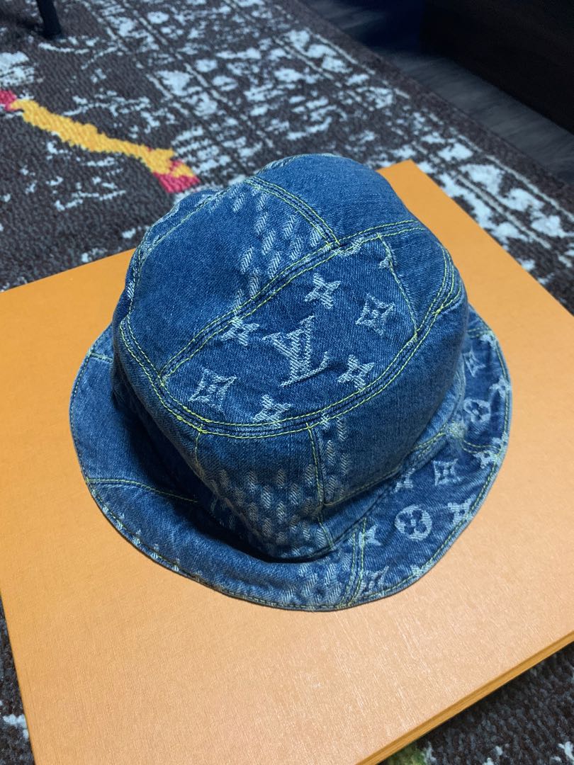 Lv x Nigo denim bucket hat ของใหม่ พร้อมส่ง‼️ – Iris Shop