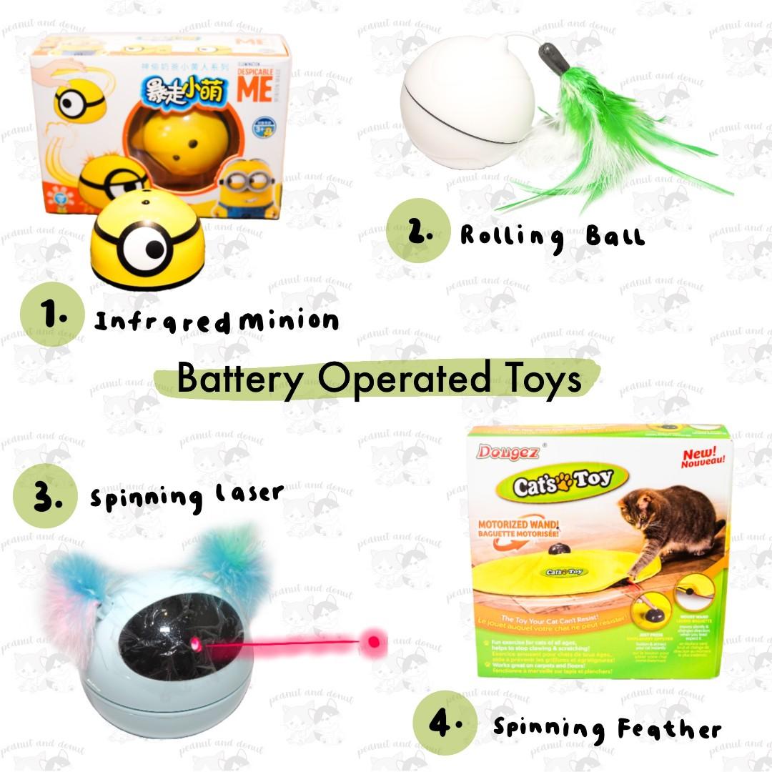 Battery operated hotsell toy cat
