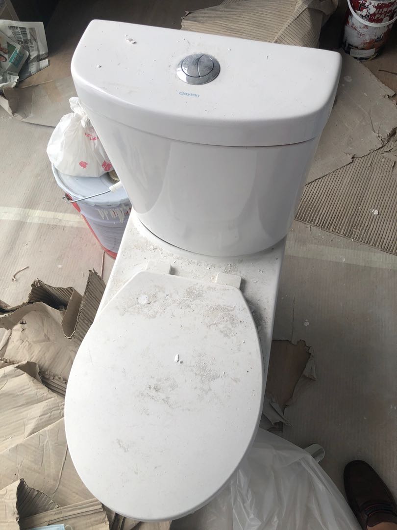 Brand New Clayton Toilet Bowl, Furniture & Home Living, Bathroom