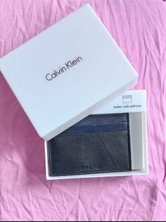 Calvin Klein leather credit card case - BNWB
