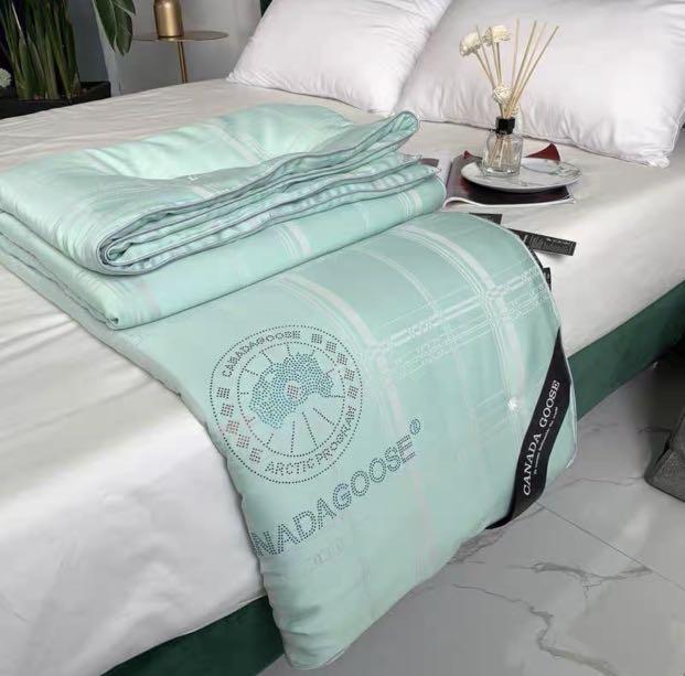 Canada Goose Silk Quilt Furniture Home Living Bedding Towels on Carousell