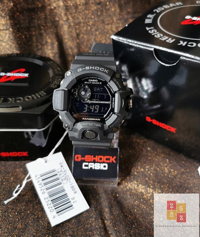 Casio G SHOCK RANGEMAN GW 9400 1BDR Men s Fashion Watches