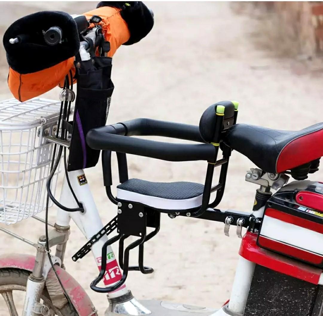 Center mounted child bike seat sales