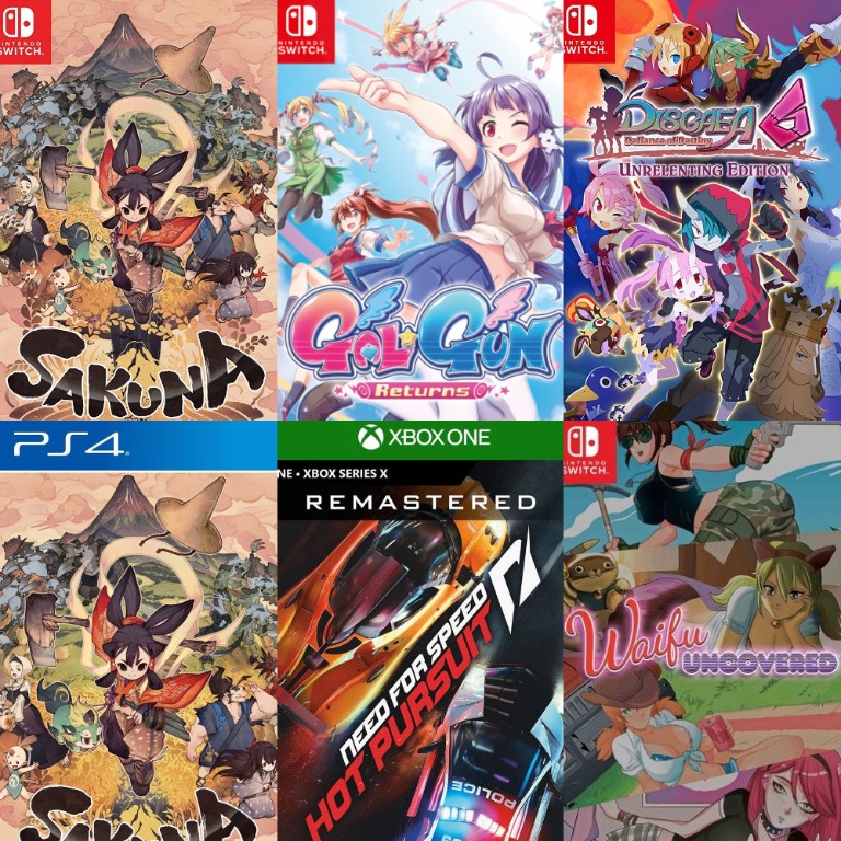 Waifu shop games switch