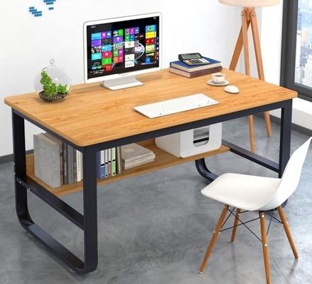 Computer Study Desk (Category: Tables & Sets) located in Singapore. Submitted by official_lobangking (Listing ID 1047700896, Image 1). Description: *READY STOCK!* - Color: Walnut - Measurement: 120cm (L) x 60cm (W) x 73cm (H) *Please note this table is self-assembly!* *Please whatsapp 89188529 for quick replies or further enquiries*.