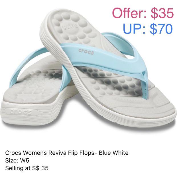 crocs rivera flip flops