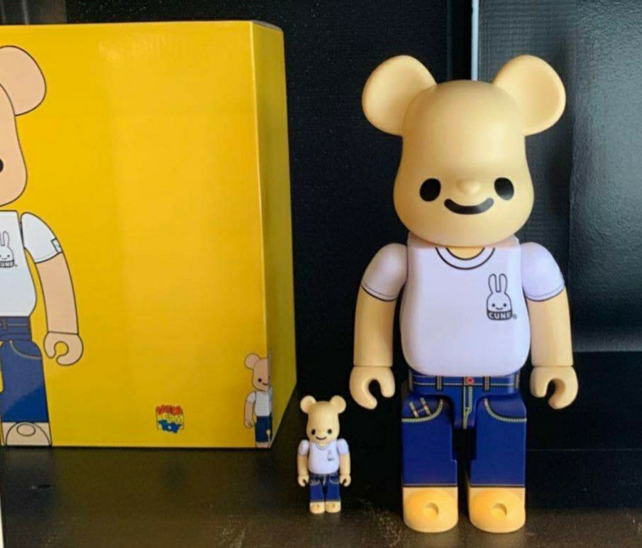 CUNE bearbrick, 興趣及遊戲, 玩具& 遊戲類- Carousell