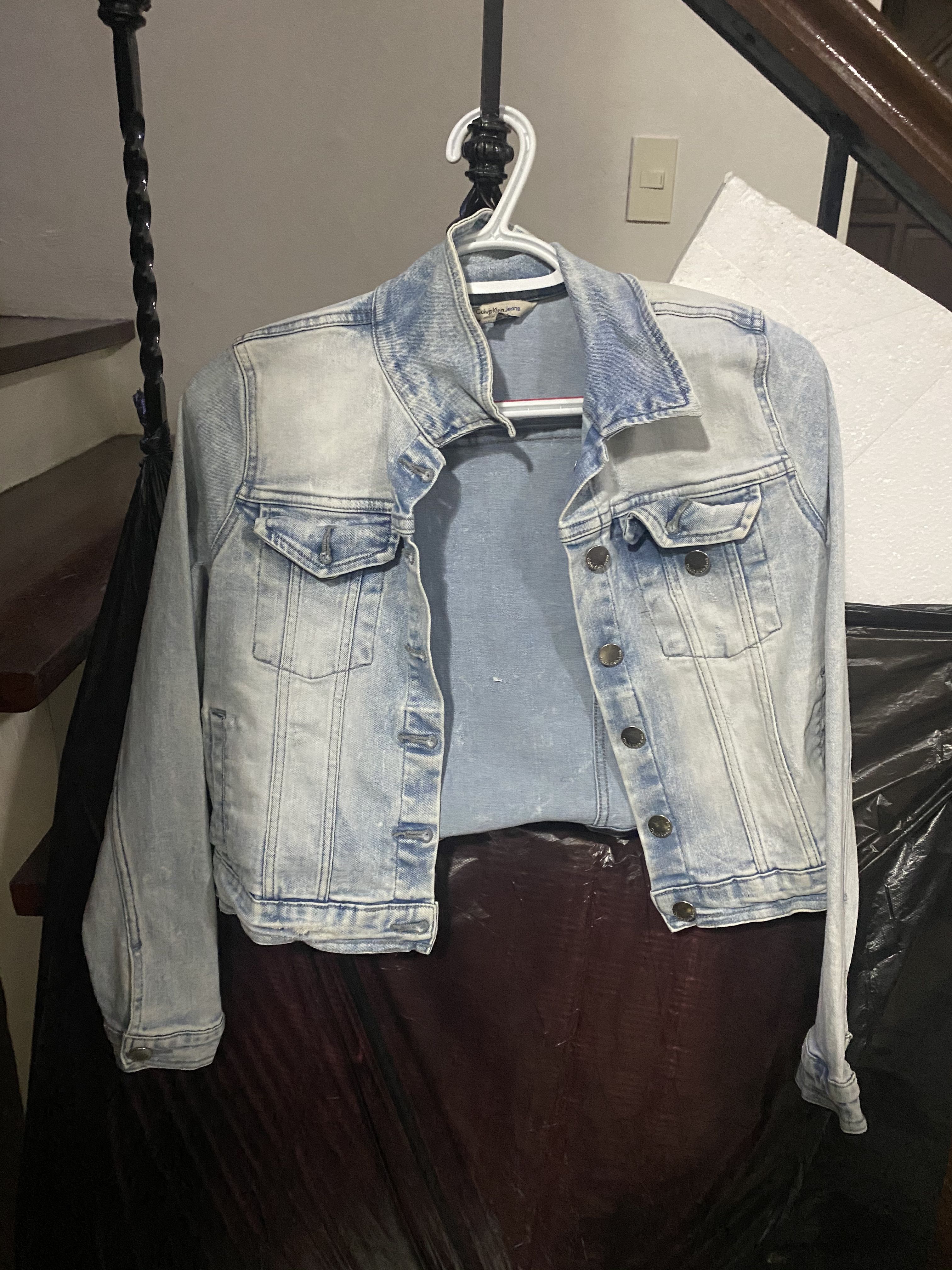 calvin denim jacket