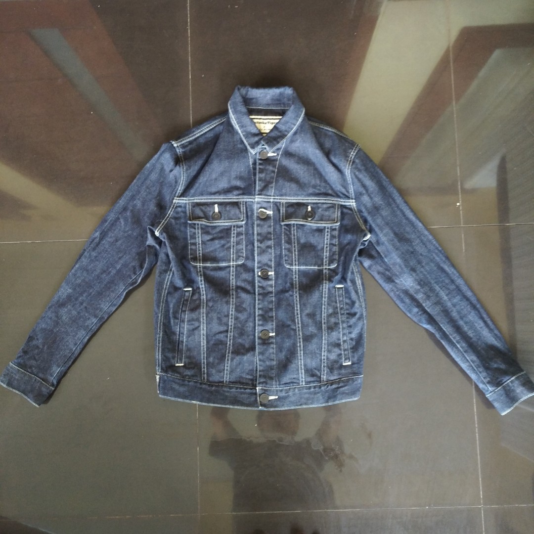 Denim jacket Onitsuka Tiger X Andrea Pompilio, Fesyen Pria 
