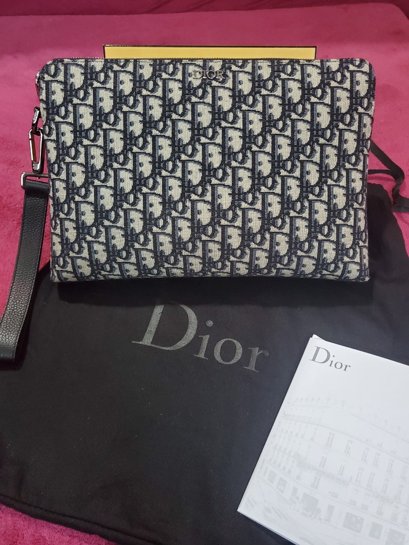 Dior men clutches Luxury Bags  Wallets on Carousell