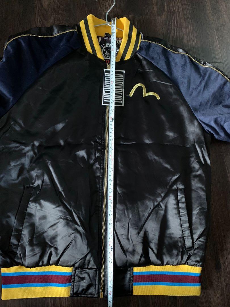 Evisu jacket, Men's Fashion, Coats, Jackets and Outerwear on Carousell