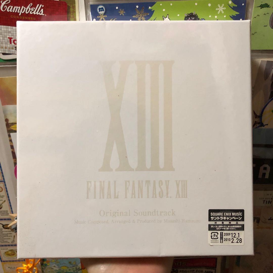 Final Fantasy Xiii 初回生產限定 Soundtrack 日本 音樂樂器 配件 Cd S Dvd S Other Media Carousell