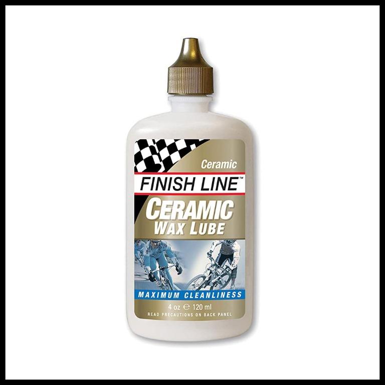 Finish Line Ceramic Wax Chain Lube (60ml/120ml) for Bicycle Chain