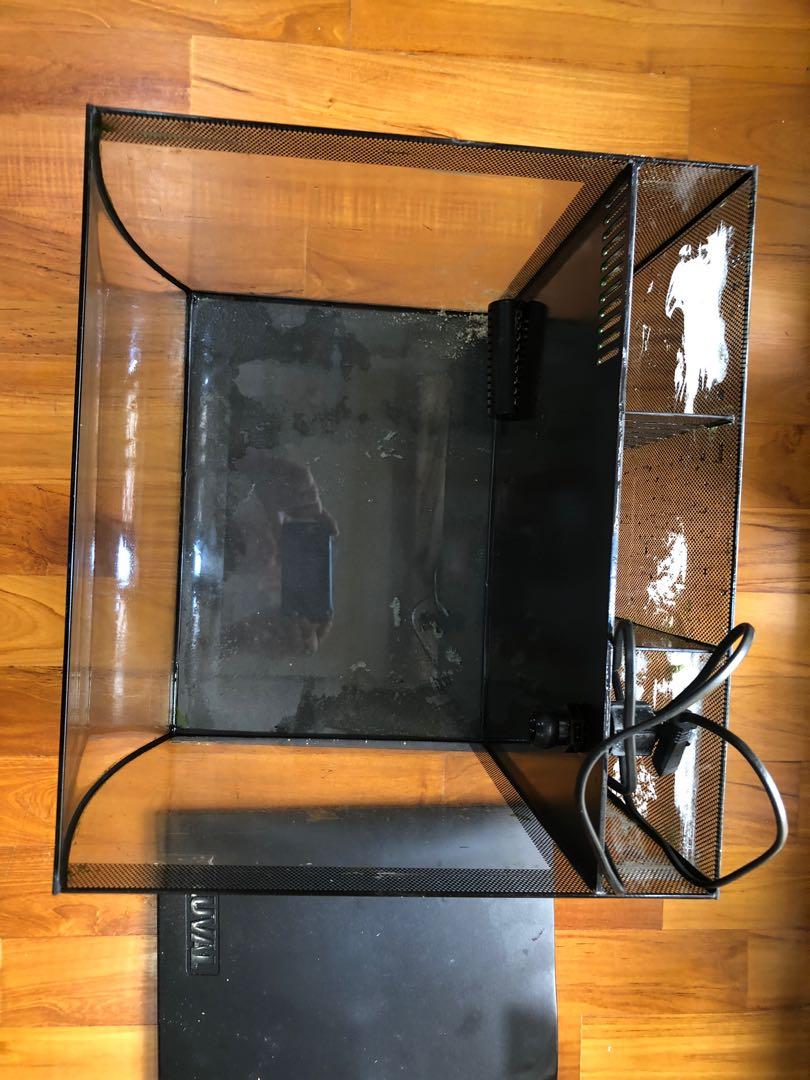 Fluval Flex 9 gallon/34 litre aquarium upgraded pump n lights, Pet