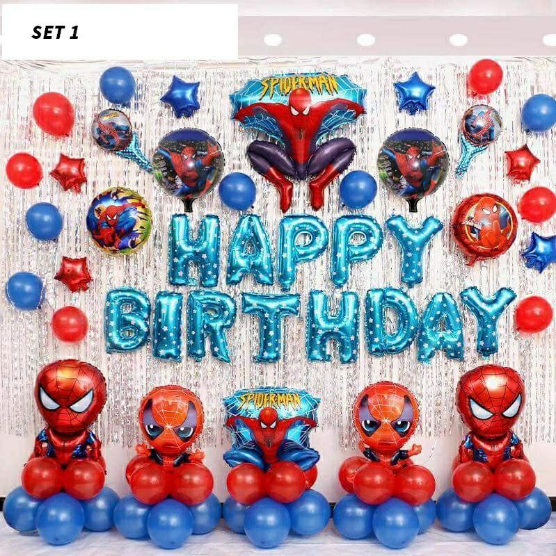 Spiderman Theme Party Decorations - 10 Best Diy Birthday Decoration Ideas For Spider Man Theme Party The Average Mom : Spiderman birthday party supplies spiderman birthday party decorations superhero theme balloons set included 85 pcs with free air pump and tape 4.5 out of 5 stars 203 $25.99 $ 25.