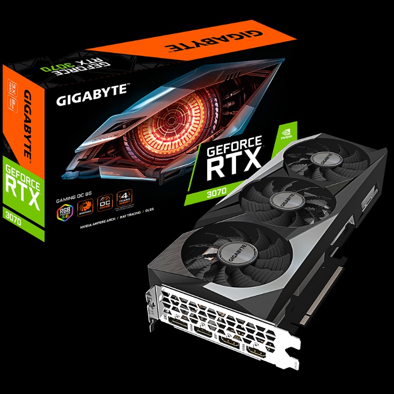 PreOrder*** Gigabyte GeForce RTX™ 3070 GAMING OC 8G [ GV 