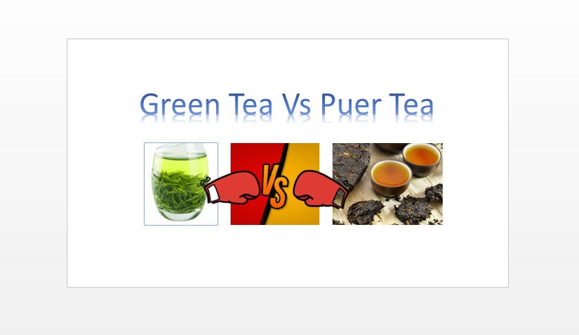 Green Tea Vs Puer Tea Benefits Health Differences 禄茶vs普洱茶 Furniture Home Living Kitchenware Tableware Coffee Tea Tableware On Carousell