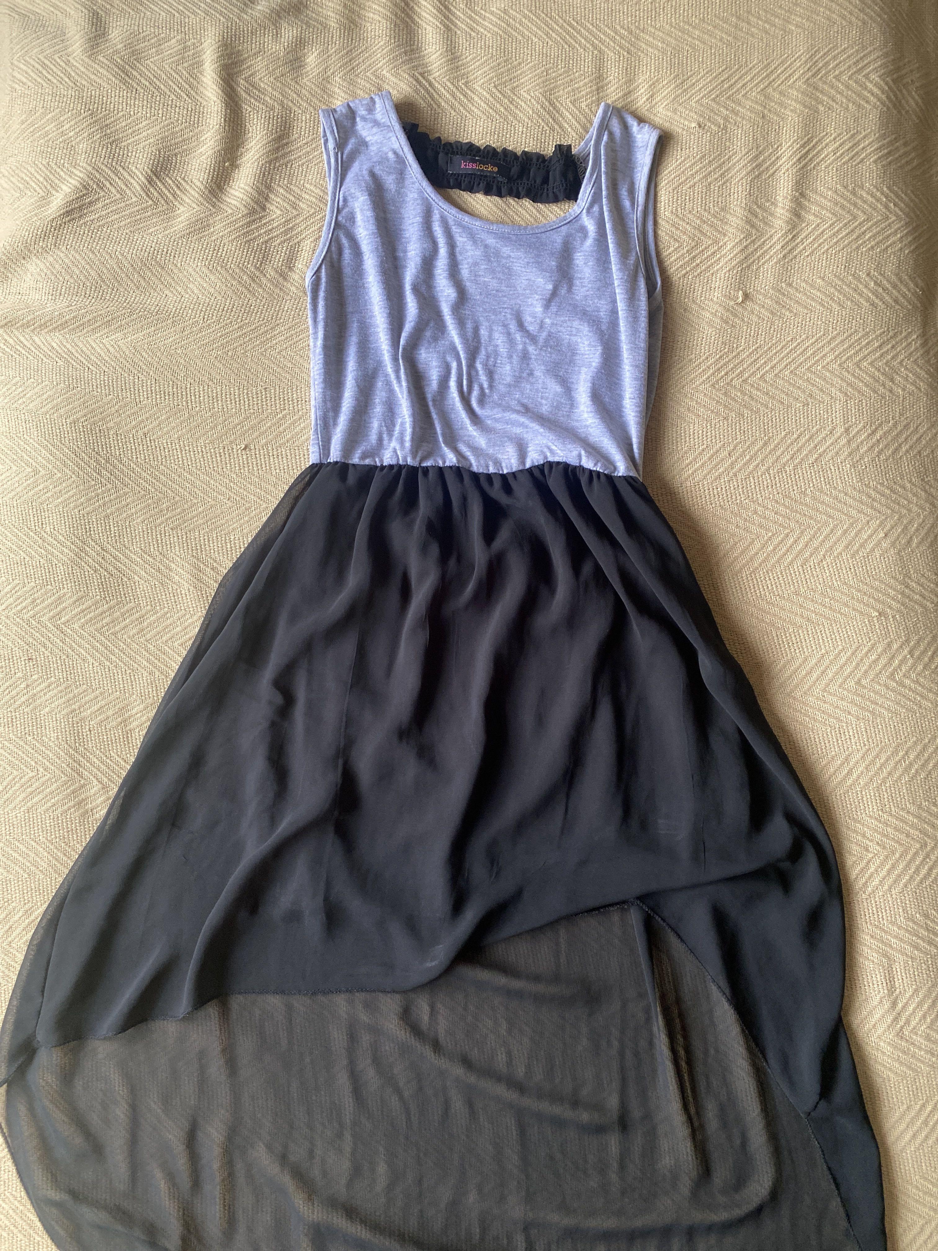 Maxi dress short in front long back outlet