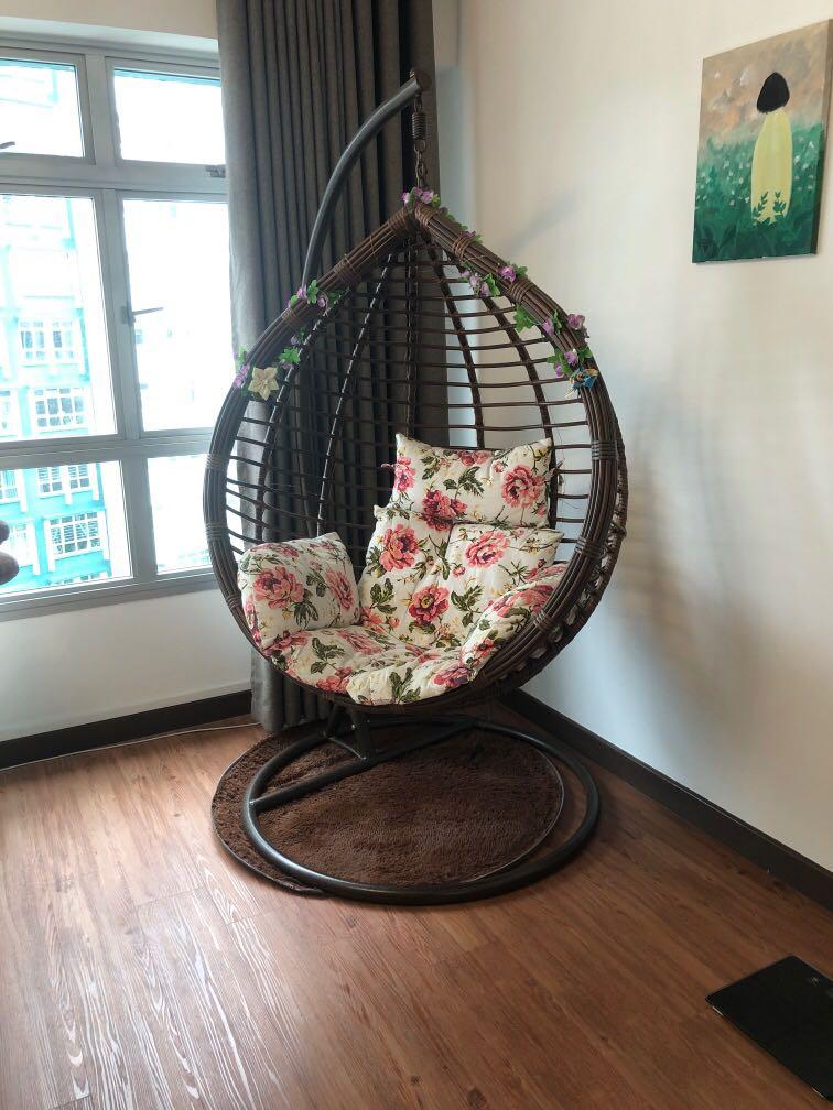 Hanging Egg chair swing chair