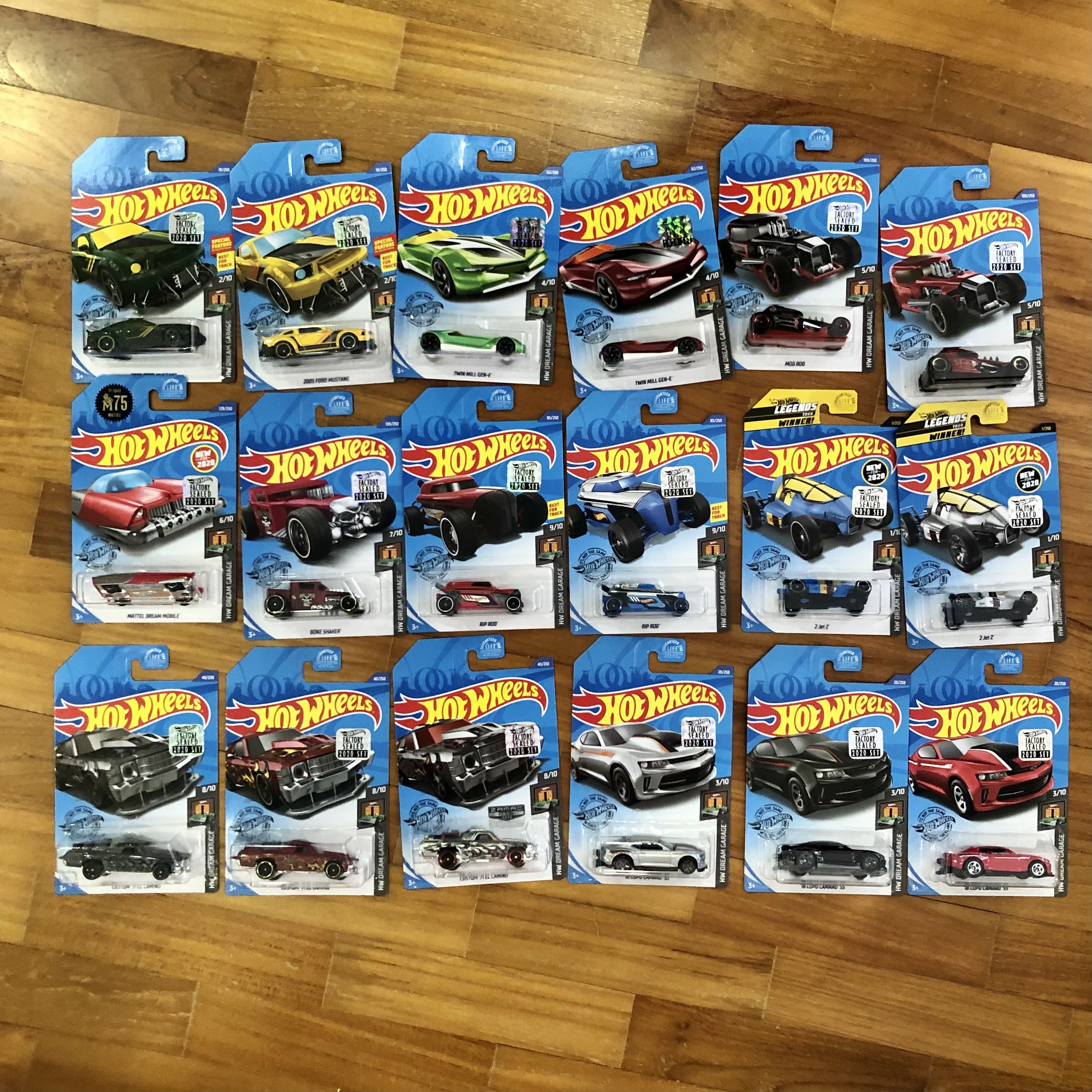 Hot Wheels 2020 Dream Garage Series from Master Case Hobbies