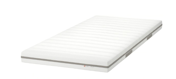 Ikea malvik sale single mattress