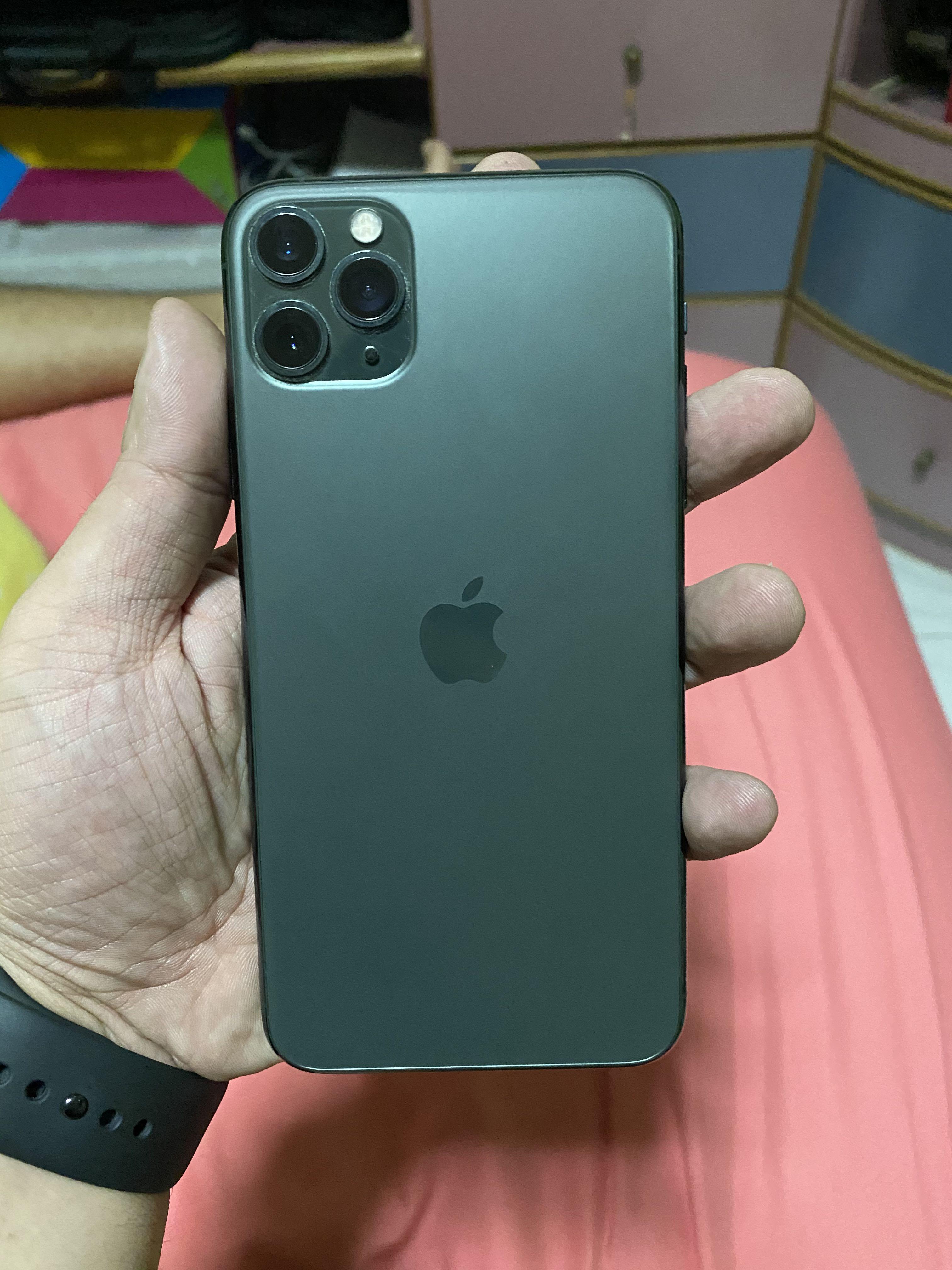 Iphone 11 Pro Max 512gb Midnight Green Mobile Phones Tablets Iphone Iphone 11 Series On Carousell