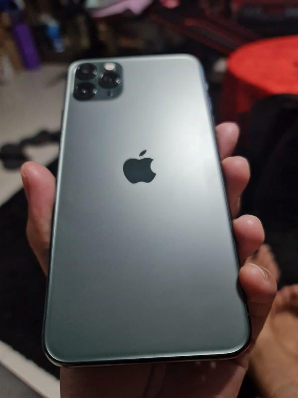 Iphone 11 Pro Max 512gb Midnight Green Mobile Phones Tablets Iphone Iphone 11 Series On Carousell