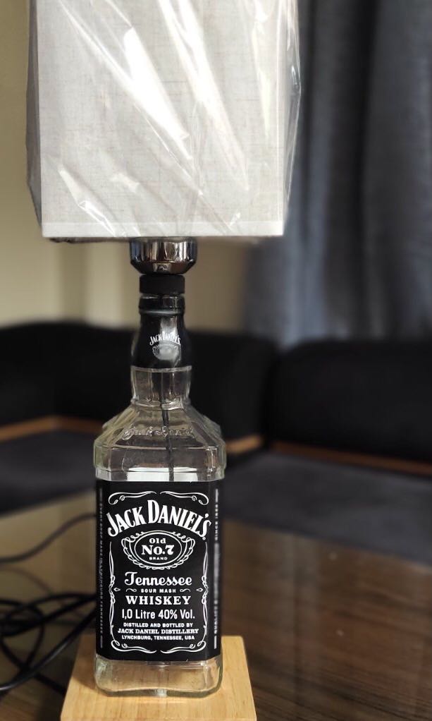 Jack Daniels Lamp Furniture Home Living Lighting Fans On Carou Jack Daniels Lamp Furniture Home, Jack Daniels Lamp Shade