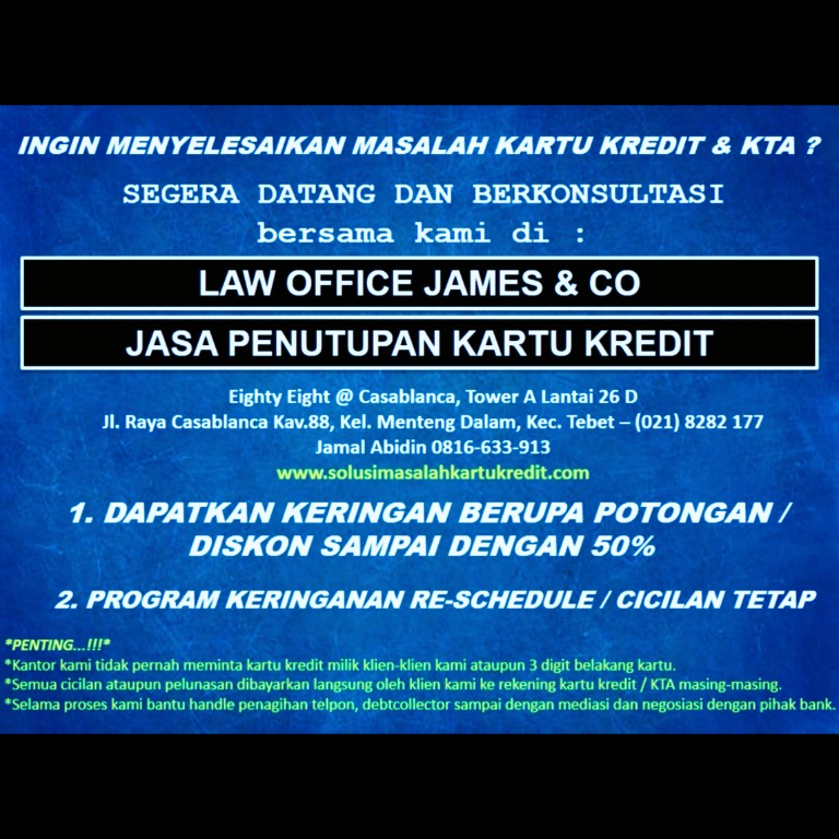 Jasa Tutup Kartu Kredit Kta Jasa Lainnya Di Carousell