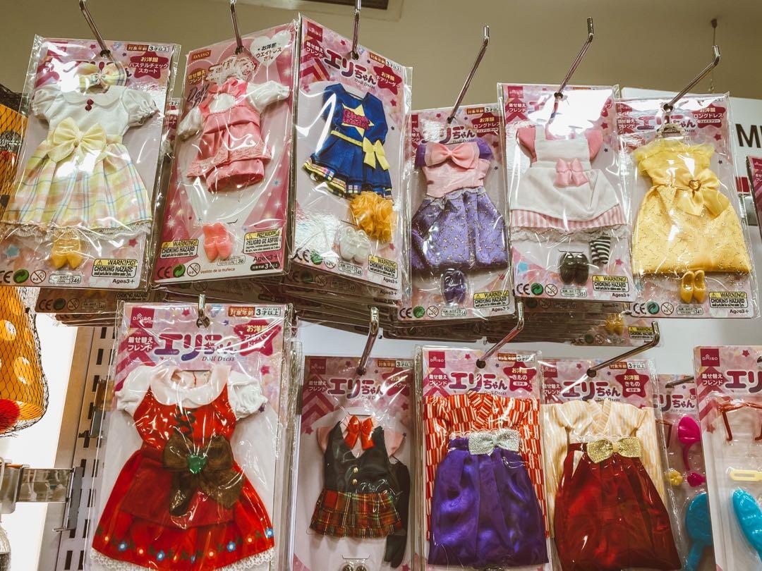 Daiso doll clothes clearance