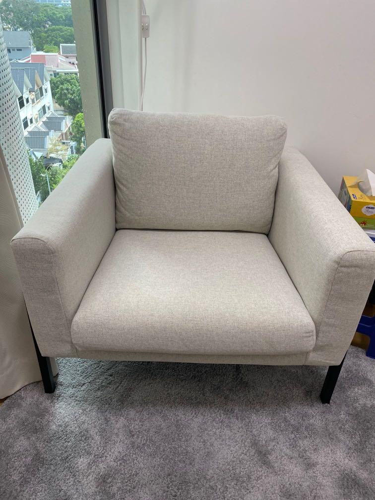 Koarp Ikea Arm Sofa Furniture Home Living Furniture Chairs On Carousell
