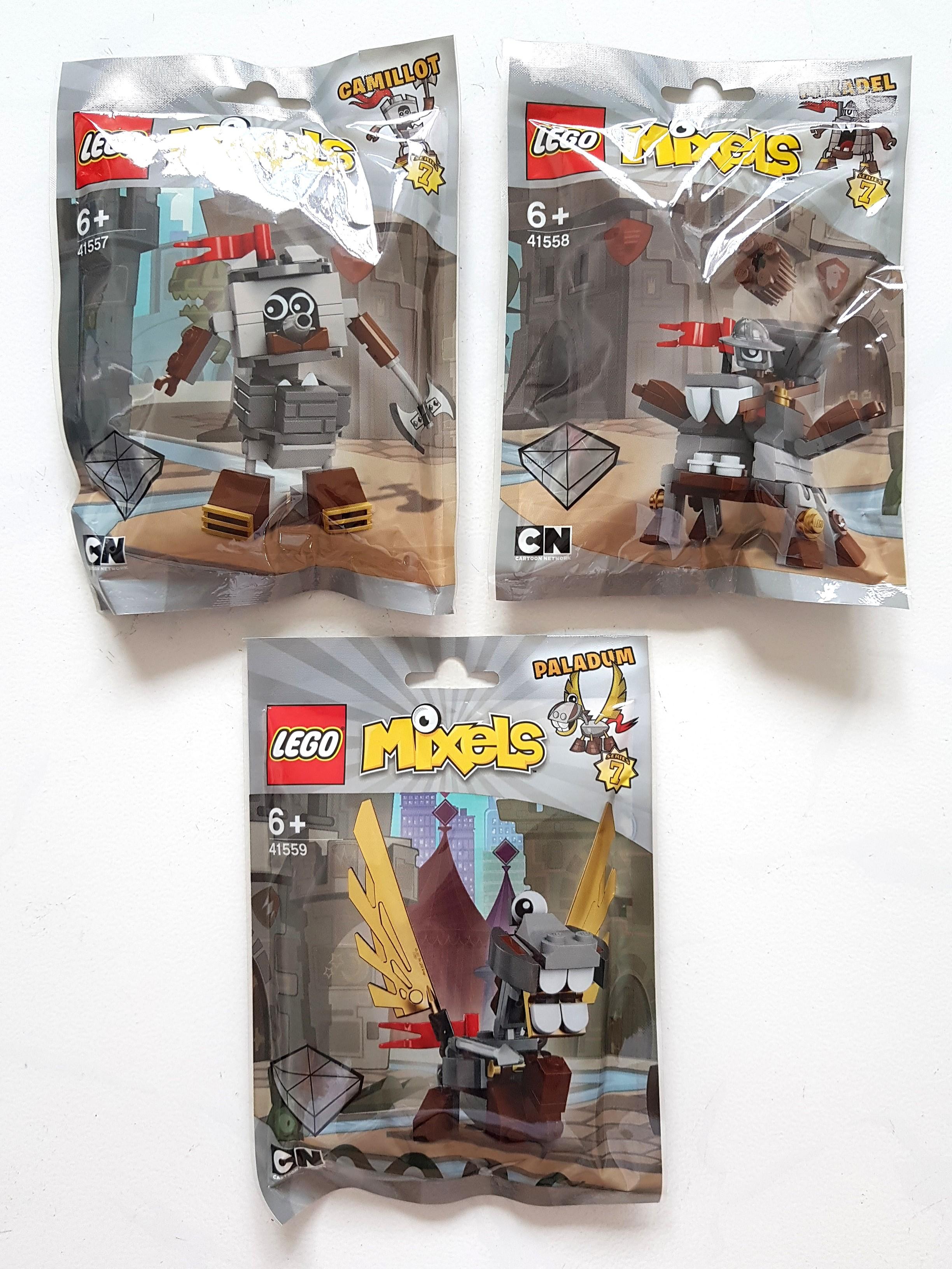 Lego Mixels Series 7 Medivals Max: 41557 Camillot, 41558 41559 Paladum, Hobbies & Toys, Toys & Games on Carousell