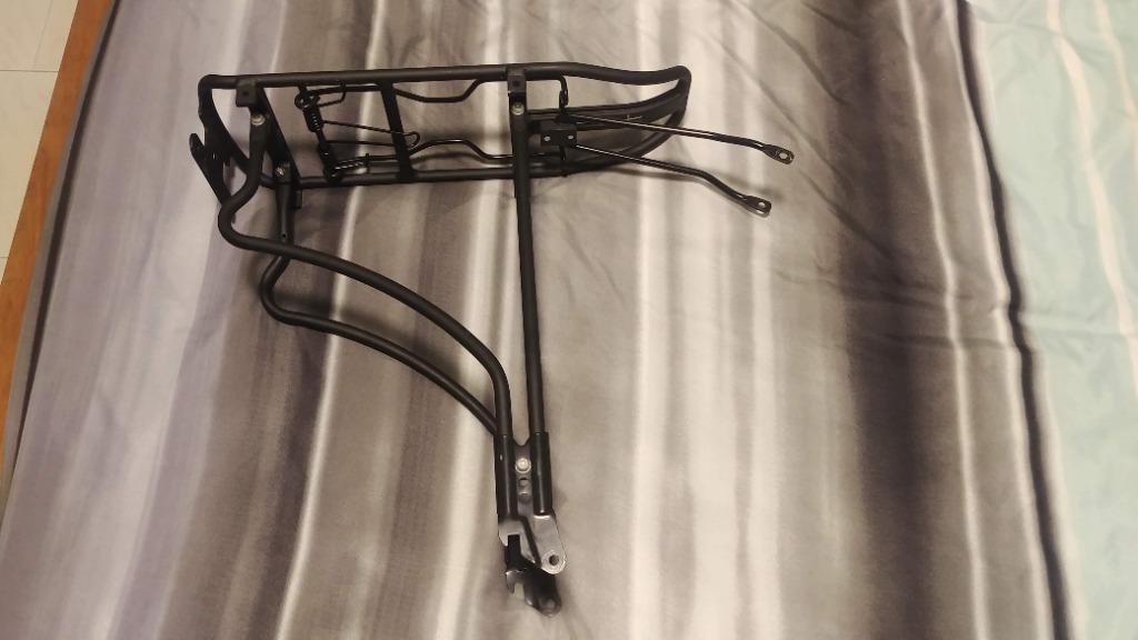 Lifeline alloy rear pannier rack new arrivals
