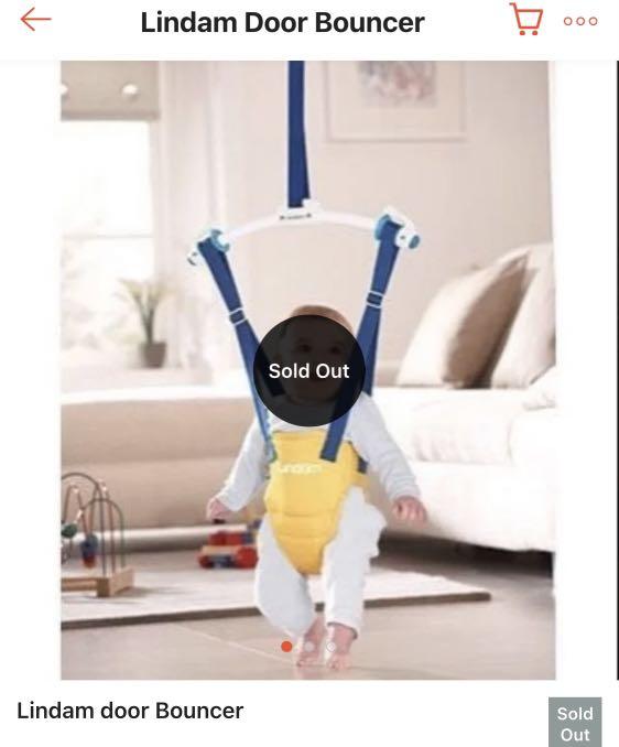 Lindam Door Bouncer Babies Kids Infant Playtime on Carousell