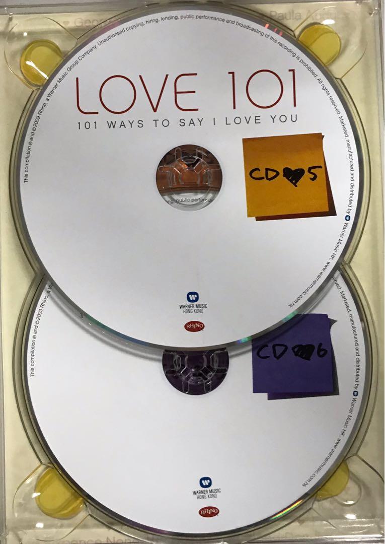 Love 101 101 ways to say i love you 6 cd 