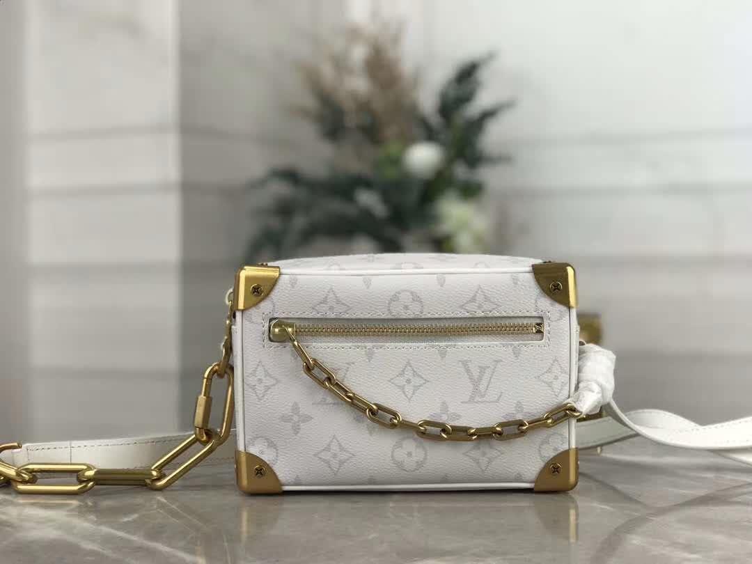 Louis vuitton soft trunk white 2025