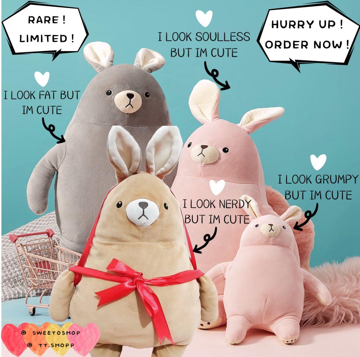 Miniso rabbit plush toy online