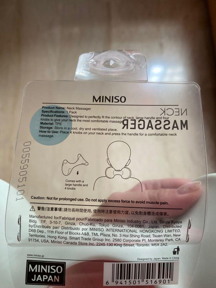 Miniso Neck Massager, Everything Else on Carousell
