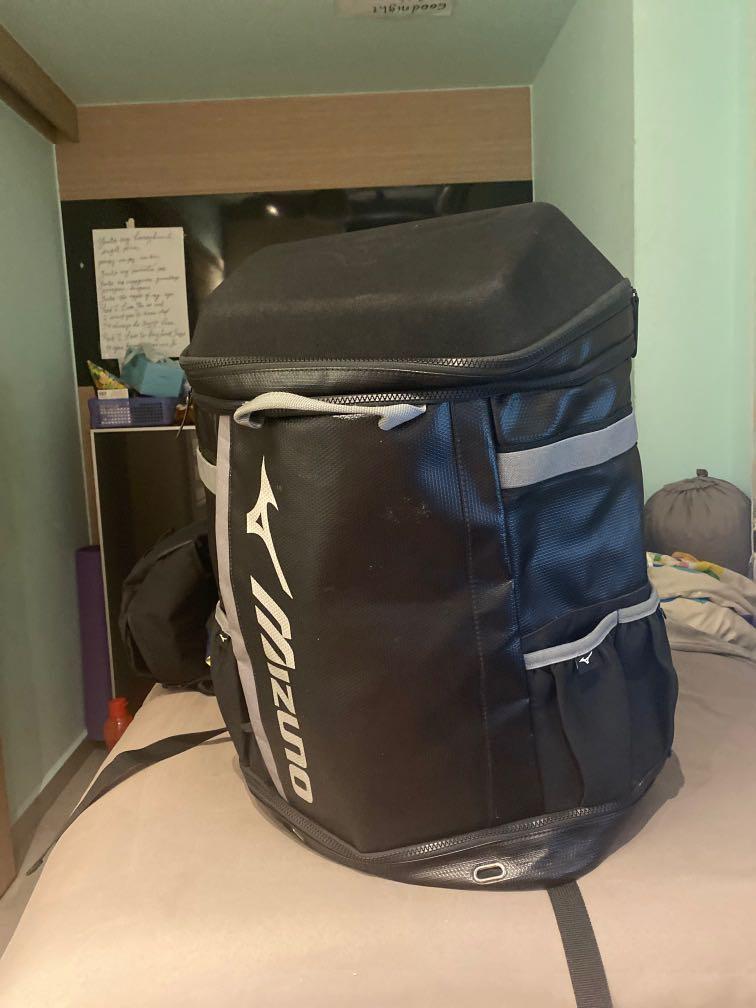 Rolling Baseball Softball Gear Bag | Hidden Backpack Straps