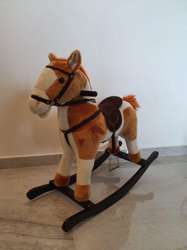battery operated rocking horse