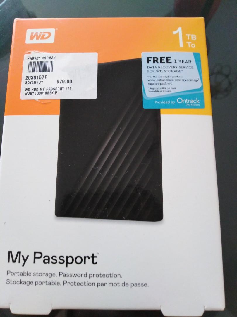 My Passport Portage Storage 1TB, Computers & Tech, Parts & Accessories